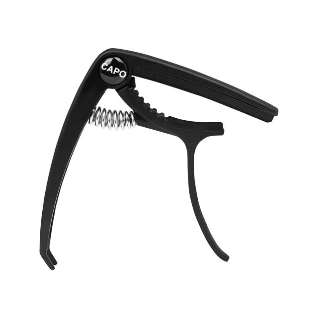 Capo Profissional de Alumínio Alloy para Guitarra Acústica, Elétrica e Ukulele com Afinador Integrado