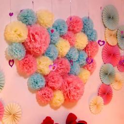 Pompom de papel de seda 20cm, 8 polegadas, bolas de flores para decoração de sala de casamento, materiais de festa de aniversário, diycraft, flor de papel - Image 6