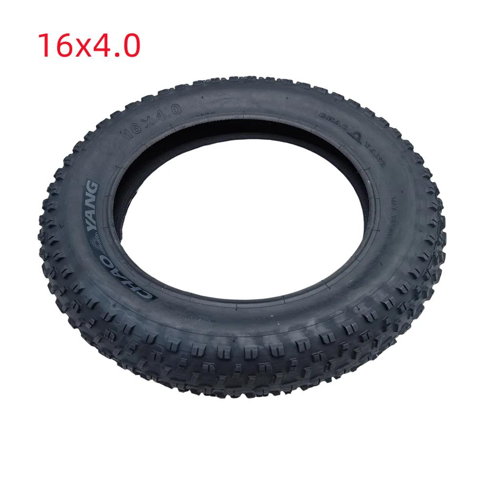 16 Polegada CHAOYANG Out Pneu para OUXI V8 MINI Bicicleta Elétrica 16x4.0 Peças de Reposição de Pneu - Image 1