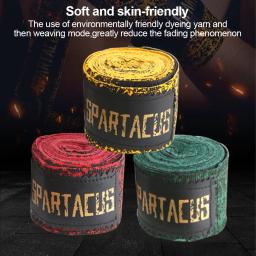 2 pçs 3m/5m boxe bandagem tecido de lã alta estiramento mão fita pulso esportes equipamentos de proteção para boxe luta livre sanda mma - Image 4