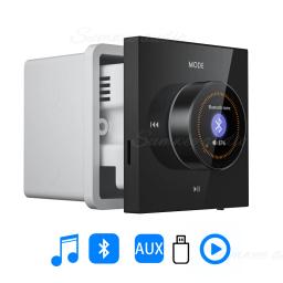 Mini Painel Amplificador de Parede, Compatível com Bluetooth, Hifi Home Theater, Som Estéreo, Audio Player, Moda, Novo Design, 86X - Image 3