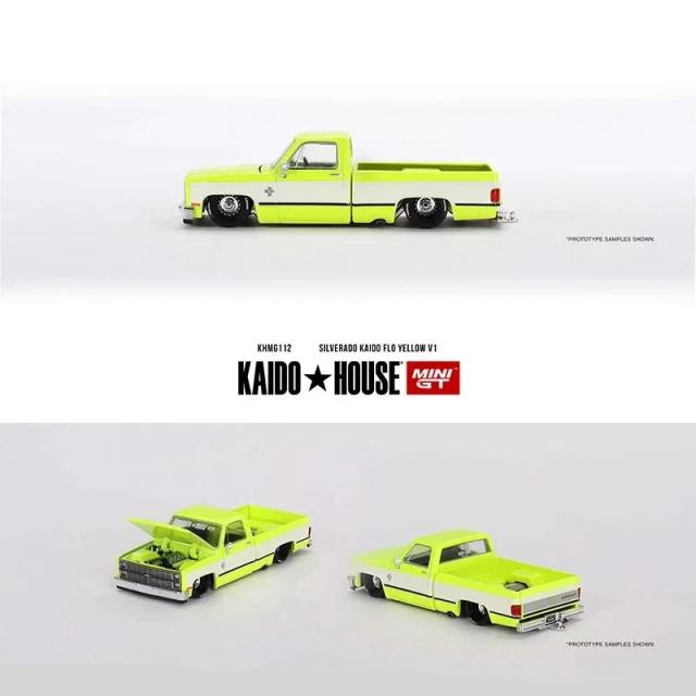 Mini Kaido Skyline R34 Carbono em Miniatura - Vagão Surf Safari com Capô Abertável Diecast 1:64 da KHMGToys