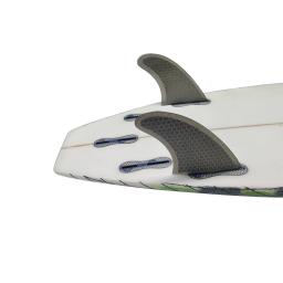 UPSURF-2 Fins Surf Board, 2 aletas, Kee Fin, abas duplas, 2 aleta, Honeycomb Paddleboard, Acessórios de Suring, 2pcs por conjunto - Image 4