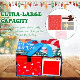 Saco De Embrulho De Presente De Natal, Organizador Do Presente, Saco De Doces, Sacola, Decoração De Natal Infantil, 15Pcs - Image 5