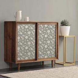 Papéis de parede auto-adesivos para decoração, decoração, sala de estar, quarto, estudo, móveis, parede, maquiagem, flores elegantes adesivos - Image 3