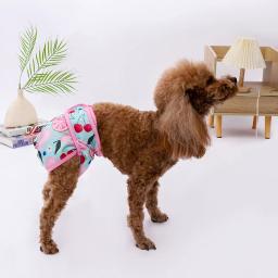 Reutilizável cão fralda calcinha, Pet Evitar arnês, Feminino Dog Shorts, Sanitária Menstrual, Fisiológica, Estro, Segurança Underwear - Image 3