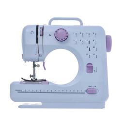 Inne máquina de costura portátil mini elétrica artesanato doméstico reparação overlock 12 pontos pedal iniciantes com calcador - Image 1