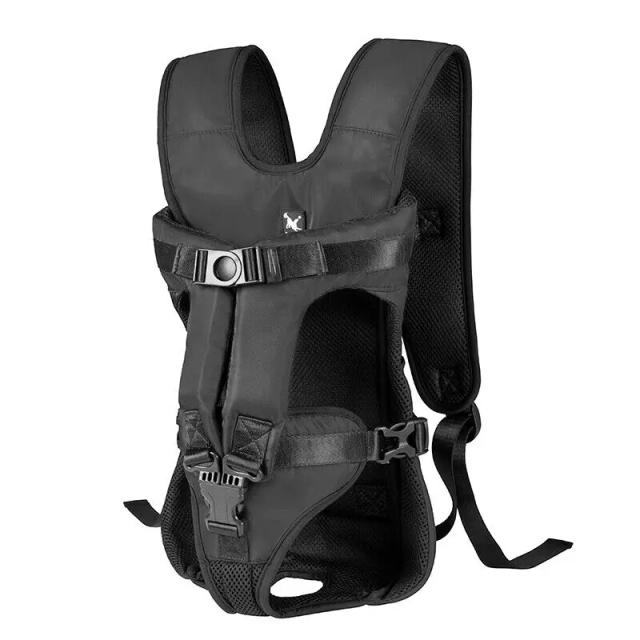 Bolsa de Transporte Ajustável e Respirável para Cães - Mochila Portátil Ideal para Viagens e Suprimentos de Pets