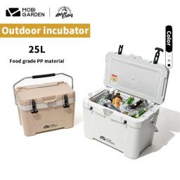 MOBI JARDIM-Outdoor Cooler Box, Geladeira, Armazenamento De Frutas Bebidas, Preservação De Alimentos, Viagem De Verão, Família Camping, Piquenique, 25L - Image 2