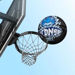 Outdoor Durable Rubber Basketball Ball, Basket Ball para Indoor e Outdoor, Free Needle Net Pump, 3 Camadas, Official Size 7 - Image 1