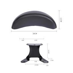 Bicicleta Back Support Almofada, descanso da criança, assento traseiro, leve, Espuma espessada, acessórios confortáveis - Image 6