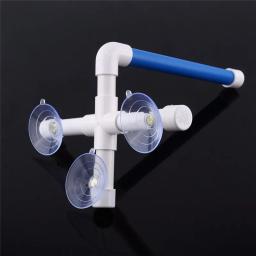Pet papagaio banho chuveiro poleiros plataforma de pé rack sucção parede copo brinquedos pássaro suporte vara rack poleiro para pássaros brinquedo do animal de estimação - Image 3