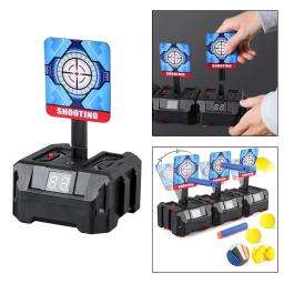 Pontuação de alvo elétrico, reinicialização automática, tiro, alvo digital para pistola de bola de gel, acessórios de arma de brinquedo, contador de tiro interno - Image 3
