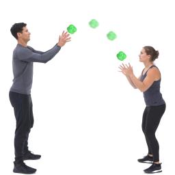 Hexagonal Silicone Reaction Ball, Treinamento de Velocidade e Agilidade, Reabilitação, Reflexo, Esportes, Fitness, Bola para Criança e Adulto - Image 4