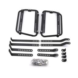 Universal Motocicleta Bagagem Rack Suporte Transportadora Sistema, bagagem Traseira Caixas Casos, casos De Montagem, SH23, SH36 - Image 3