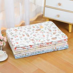 Tapete de gaiola multi-padrão bonito, almofada de descanso de coelho, tapete de cobaia, almofada re-lavável antiderrapante de gato, suprimentos de pequenos animais, verão - Image 2