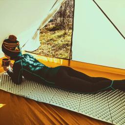 Widesea esteira de acampamento portátil almofada de dormir piquenique espuma cama colchão viagem trekking equipamentos cobertor à prova dwaterproof água umidade - Image 6
