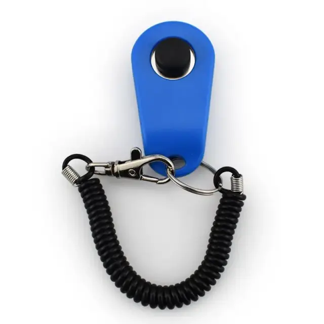 Brinquedo Chocalho Interativo com Som e Click para Treinamento de Cães e Gatos - 1 Unidade