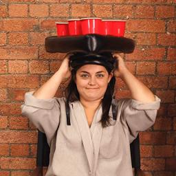 Inflável Beer Hat Ring Toss Game, Perfeito Festas ao ar livre, Reuniões de família, Bar Beber Jogos, Durável, Material PVC, Chapéu Só - Image 6