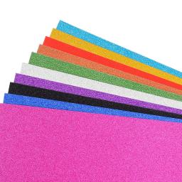 Papelão Cardstock Papel, Iniciantes Capa, Artesanato Cortado, Decorações DIY, Eye-Catching, Piscando Dobre, Glitter - Image 1