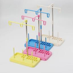 Kit de bobina de máquina de costura para casa Máquina de costura ajustável Bobina de linha de agulha 3 carretéis de linha de bordado - Image 1