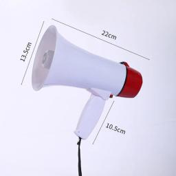 1 conjunto alto-falante portátil megafone alto-falante de alta potência amplificador voz treinamento esportivo competição árbitro amplificador voz - Image 6