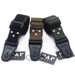 Correia de guitarra de algodão puro, ajustável para guitarra elétrica, acústica, folk, baixo, cintas de guitarra, acessórios musicais, personalidade - Image 1