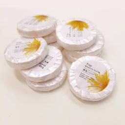 Round Soap for Travel, Mini Size, Hotel, Atividades ao ar livre, Camping, Caminhada, Atacado, Frete Rápido Grátis, 10g, 0,35 onça, 30 Pc Box - Image 6