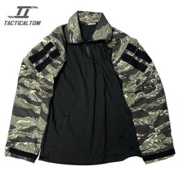 Terno respirável para treinamento, roupas de caça, tigre e listra padrão, terno de camuflagem, JWD Frog Suit G3 - Image 1