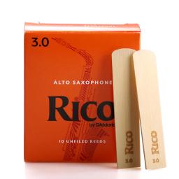 Original D'addario RICO Orange Box, Reeds Eb Alto Bb Soprano Tenor Barione Saxphone Clarinete Baixo Clássico, EUA - Image 2