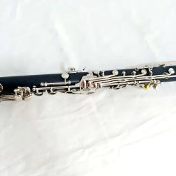 Fábrica orquestral baquelite niquelado, um instrumento clarinete - Image 4