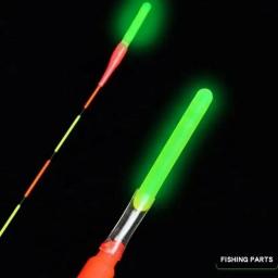50/100 pçs firefly vara fluorescente luz vara de pesca flutuante luz escura vara luminosa ao ar livre pesca fluorescente vara luz - Image 4