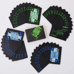 Premium impermeável PVC jogando cartas com caixa, perfeito para festas, jogos, Cardistry e truques de mágica - Image 1