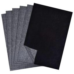 Papel carbono Transferência Cópia Folhas, Grafite Tracing, Azul e Preto, Papel de Cópia A4, 100pcs - Image 1