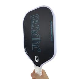 Juciao pickleball paddle superfície de fibra carbono 16mm pickleball paddle leve favo mel núcleo paddle almofada conforto aperto - Image 3