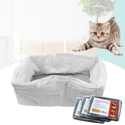 Sacos De Forro De Malha De Caixa De Lixo De Gato, Buracos De Malha, Placa De Areia, Saco Líquido, Saco De Filtro, Suprimentos De Limpeza De Gatinho, Armazenamento - Image 5