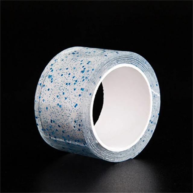 Fita Nano Bolha Sopro DIY Artesanato Glitter Dupla Face Alta Pegajosa 1M