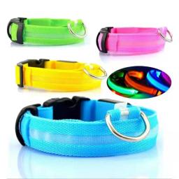 Coleiras Luminosas LED para Animais de Estimação, Carregamento USB, Recarregável, Pingente, Flash, Luz Noturna, Colar Cães de Segurança, Acessórios Pet - Image 2