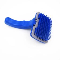 Pente de massagem auto-limpante para animais de estimação, removedor de cabelo, escova multiúso, ferramenta de beleza, gatos e cães, chihuahua e pug - Image 3