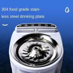 Fonte de água recarregável sem fio para gatos, Filtro automático inteligente, High Pet Sensor Dispenser, Tigela de beber - Image 5