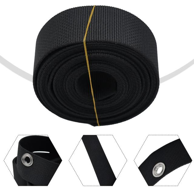 Placa Traseira 3.5m para Cinto de Mergulho com Almofada e Webbing - Acessório Backmount para Conforto e Segurança