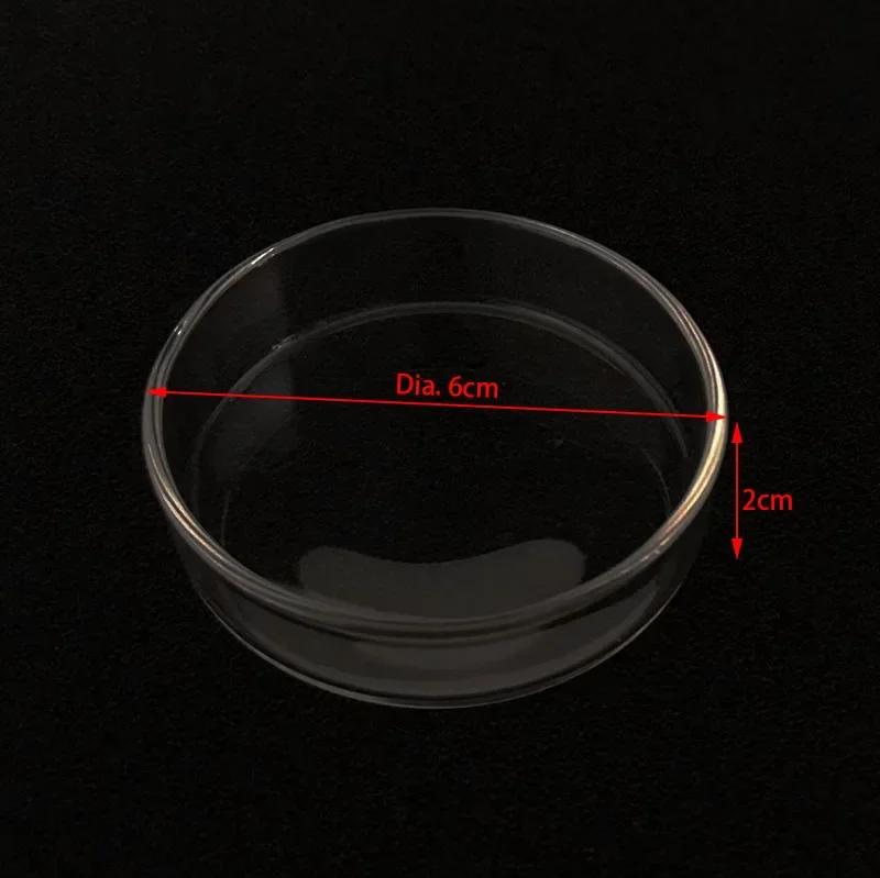 Aquário de vidro alimentador tubo prato transparente tanque de peixes camarão caracol alimentador de alimentos tigela acessórios alimentação do aquário camarão alimentação - Image 1