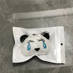 6 projetos, brinquedos do luxuoso-boneca enchida do brinquedo do luxuoso do panda, brinquedos do luxuoso animal do urso da corrente chave - Image 6