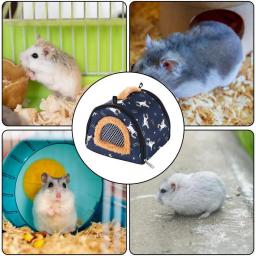 Gaiola De Hamster Respirável Portátil, Bolsa De Viagem, Portadores De Animais Pequenos, Cobaia, Ouriço, Ferret, Gaiola De Hamster - Image 5