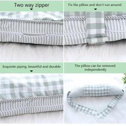 Almofada espreguiçadeira macia para animais de estimação, sofá de dormir aconchegante, canil de cachorro quente, colchão para cães e gatos - Image 5
