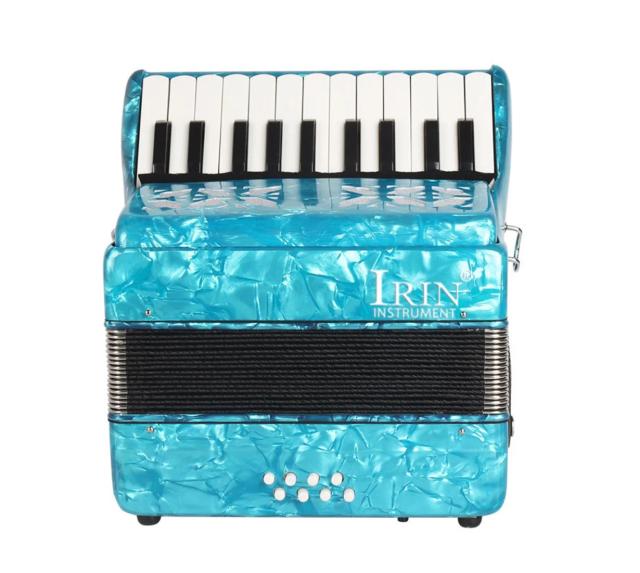 Acordeão de 22 Chaves com 8 Baixos e Teclado: O Instrumento Ideal para Músicos