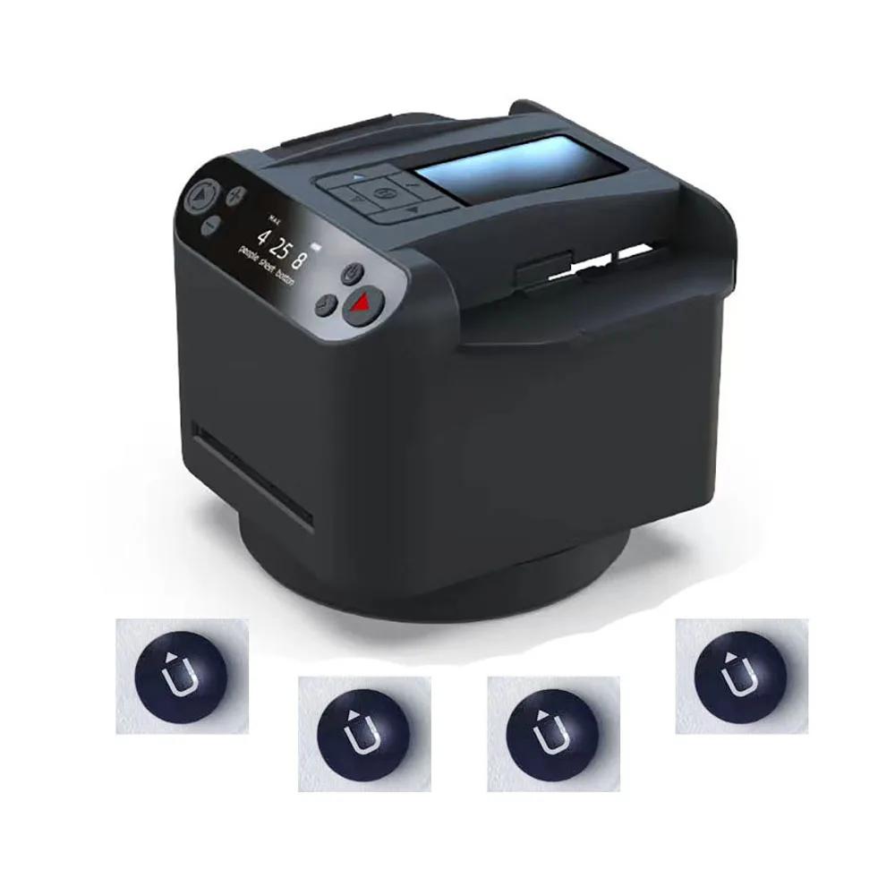 360 °   Máquina rotativa automática de revendedor de cartas 2 em 1, ferramenta de negociação de embaralhamento de cartas, dispositivo de pôquer para festa em casa - Image 1