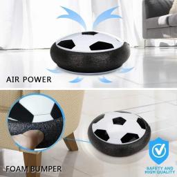 Crianças brinquedos esportivos led pairar futebol, presentes para meninos meninas 3 4 5 6 7 8 12 anos de idade, bola de futebol de energia aérea jogo ao ar livre indoor - Image 3