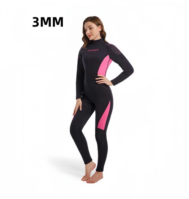 Ternos de mergulho em neoprene para homens e mulheres - 1.5mm e 3mm para surf, mergulho, caiaque, caça submarina e natação com aquecimento térmico.