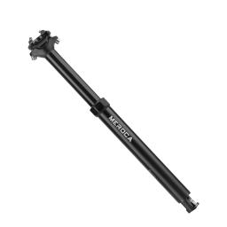 Meroca bicicleta conta-gotas espigão 30.9/31.6x425mm cabo de roteamento interno controle remoto elevador tubo do assento mtb selim - Image 6